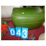 GREEN OTTOMAN