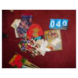 SCARVES, FOO DOG, ETC.