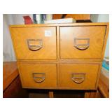 STACKING 4 DRAWER FILE 18" W X 17" D X 7" H 2