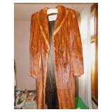 FUR COAT APPROX. SZ. 10