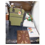 TOTE, LETTER HOLDER, ETC.