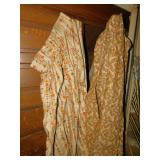 4 PANELS VINTAGE DRAPES
