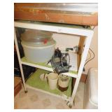 STAND METAL 30"H 22"W 16"D