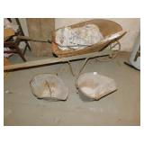 GALVANIZED BUCKETS WITH DAMAGE AS PICTURE AND