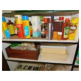 PLEDGE; MURPHY OILS SOAP; GARDEN SULFUR; GRAFFI