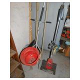 POWER SHOVEL, SALTER, RAKE