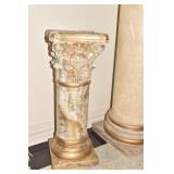 PLASTER PEDESTAL 28" H