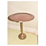 18.5" H METAL TABLE 15" ROUND