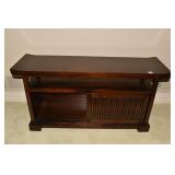 STAND W/ SLIDING DOOR 24" H X 14" D X 47" W