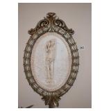 WLL PLAQUE SILVER BORDER 22" X 12.5" COMPOSITION