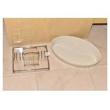 HALL OVAL BOWL, NAPKIN HOLDER ETC.