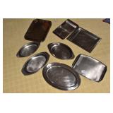 STAINLESS TRAYS/SERVING PIECES