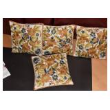 4 NEEDLE WORK PILLOW