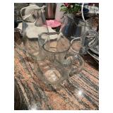 3 GLASS WATER PITCHERS