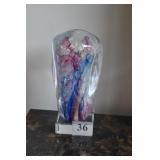 ART GLASS PLANET ART SIGNED BASE PD. 169 YEARS