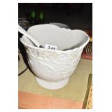 TALL PUNCH BOWL W/ LADLE