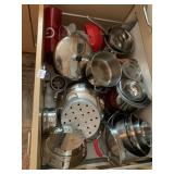 POTS, PANS LIDS, ETC.