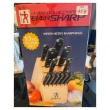 NEW KNIFE SET - EVER SHARP - HENCKELS