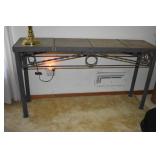 IRON BASE TABLE 26.5H 48W 12D