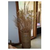 BASKET DRIED FLOWERS