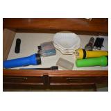 FLASHLIGHTS, ETC