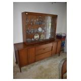 MID CENTURY CHINA/BUFFET 2 PIECE 70H 72W 20D
