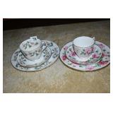 CROWN STAFFORDSHIRE LUNCHEON SET 2