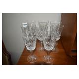 LENOX 8 WINE GLASSES 2 SIZES