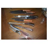 ASSORTED CARVING KNIVES