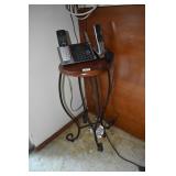 METAL STAND WITH PHONE 3 INCLUDED 23IN H