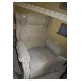 LAZY BOY TWEED ROCKER RECLINER WITH ARM
