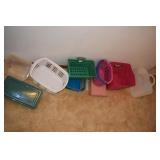 ASSORTED ORGANIZERS SHOEBOXES