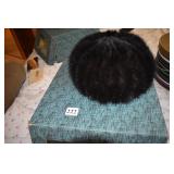 BLACK FUR HAT