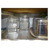 COVER CAKE; GLASS JARS; GRILL