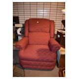 LAZY BOY RECLINING RED CHAIR