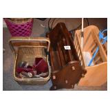 MAGAZINE/BOOK HOLDERS; BASKET