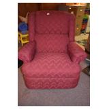LAZY BOY RED CHAIR