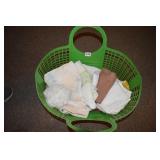 BASKET OF TOWELS