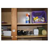 COLORED BLUE PAPER SPRAY ADHESIVE ETC.