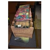 STACKED ORGANIZER DECORATIVE BOXES