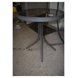 PATIO TABLE FROSTED GLASS