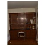 DESK 46" W X 78" H PLUS CHAIR BY DIXIE 78" H 3