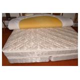 KING SZ. MATTRESS & 2 TWIN BOX SPRING/ FOAM