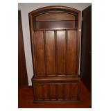 MID-CENTURY WARDROBE 76"X 35" X 17" - 2-FOLD BACK