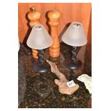CYPRUS WOOD, LANTERNS, WOOD SALT/PEPPER GRINDER