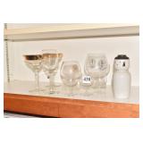 BRANDY GLASSES, SAUKI BOTTLE CUP