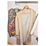 HILDA LTD JACKET AS FOUND, AMANO SWEATER