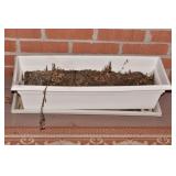 PLASTIC FLOWER BOX W/ LINER
