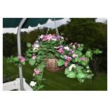 HANGING BASKET, WIND CHIMES