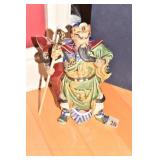 SAMURAI WARRIOR FIGURINE FROM OFF THE SHOULDER